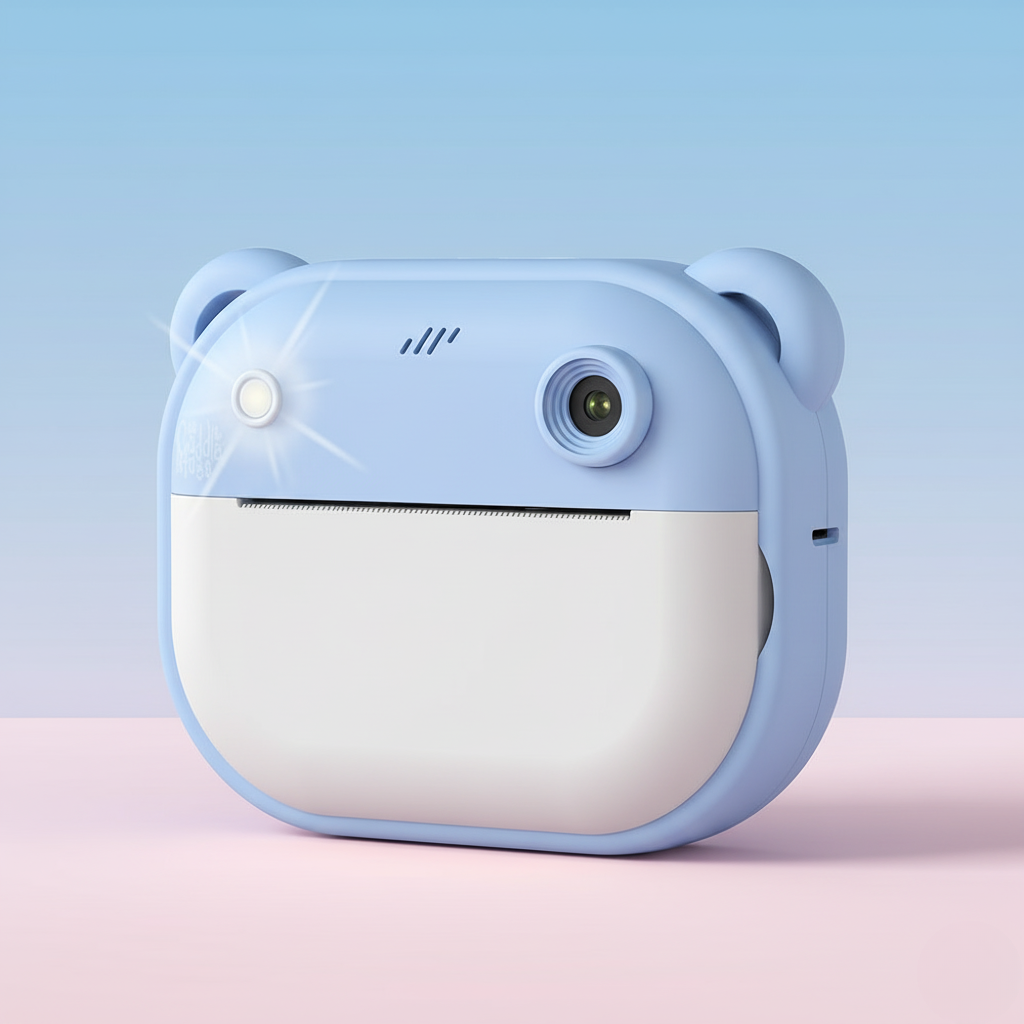REM Gemini Instant Print Camera - Blue